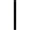 Ekena Millwork Ashford Single, Wrought Iron Bracket, (Single center brace), Powder Coated Bla 1 1/2"W x 12"D x 15"H BKTM01X12X15SAS - alternate 6
